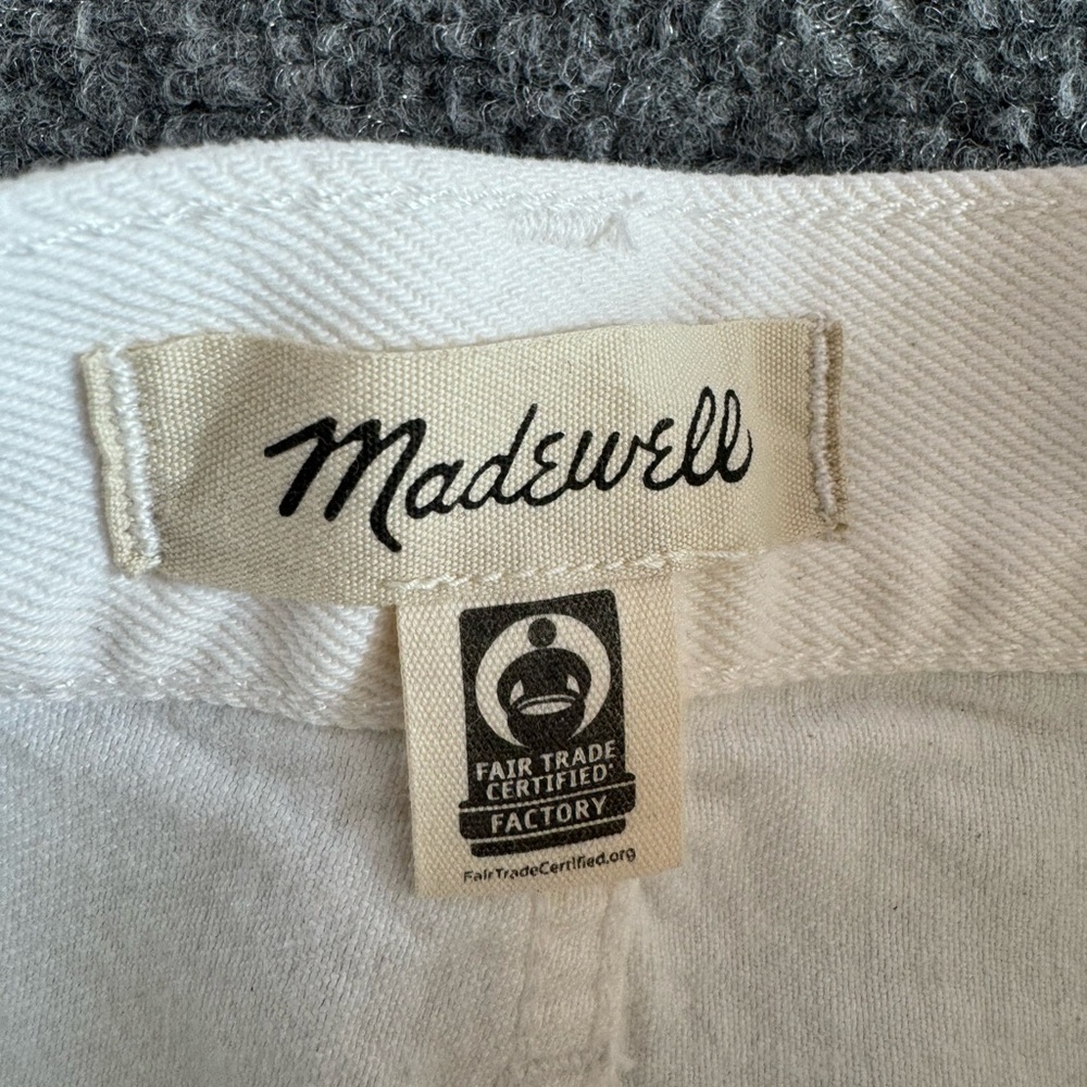 Madewell Baggy Flare Women’s Jeans Tile‎ White Size 30 - Picture 13 of 16